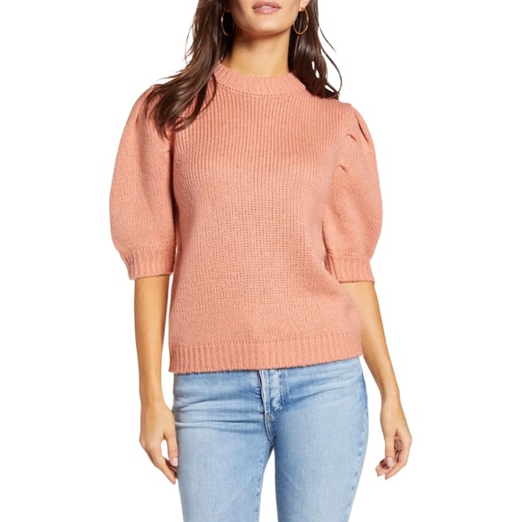 English Factory Sweaters - NWT ENGLISH FACTORY | Puff Sleeve Sweater